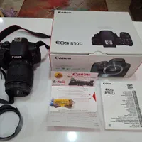 مجموعه کامل دوربین کنونCanon 850D آک و اوریجینال|دوربین عکاسی و فیلم‌برداری|تهران, شهرک غرب|دیوار
