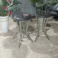 صندلی اپن فلزی پایه گلدانی|صندلی و نیمکت|شیراز, سهل‌آباد|دیوار