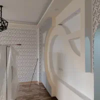 طرح کاغذدیواری با رنگ|خدمات پیشه و مهارت|پارس‌آباد, |دیوار