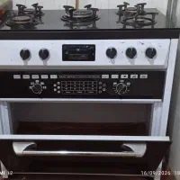 گاز صفحه ای شیشه ای بدون فر
