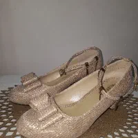 کفش مجلسی زنانه صورتی گلبهی