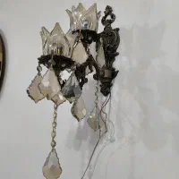 دو عدد لوستر دیواری نو|لوستر و چراغ آویز|دزفول, |دیوار