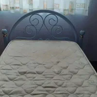 تخت خواب تک نفره با تشک رویال