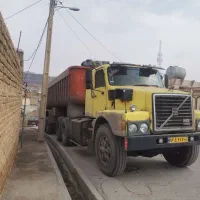 تریلی کمپرس ولوو  ان ۱۰ موتور اف .مدل ۱۳۶۲|خودرو سنگین|چهاردانگه (تهران), |دیوار