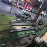 دستگاه تراش یکمترنیم چهاریل آبکاری سوپرت برق