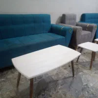 مبل درحد جهیزیه به همراه سه تا میز