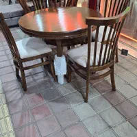 میز ناهارخوری لهستانی۶۴۵۲|میز و صندلی غذاخوری|رشت, رودبارتان|دیوار