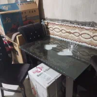 میز غذا خوری مخملی