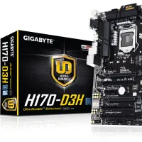 مادربرد نسل ۶ و ۷ گیگابایت H170 d3h