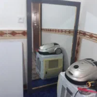 صندلی وآینه آرایشگاه