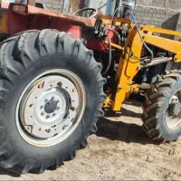 تراکتور جفت 475 مدل 92 با بیل چهار جک