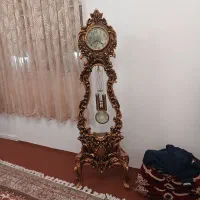 ساعت ایستاده چوبی