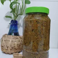 ترشی لیته بادمجان خانگی