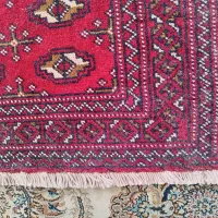 یک جفت کناره ، کنار فرش قدیمی ترکمن، دستباف|فرش|بوشهر, |دیوار