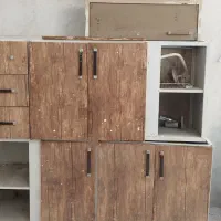 کابینت فلزی در حد نو|مصالح و تجهیزات ساختمان|کارون, |دیوار