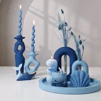 سنگ مصنوعی و شمع