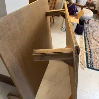 وسطی تخت چوبی یک نفره