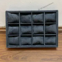 جعبه ساعت باکس ساعت استند ۱۲ عددی ساعت (تمام مخمل)