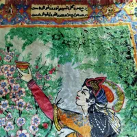 پرده مخمل قدیمی|پرده، رانر، رومیزی|مشهد, انقلاب|دیوار