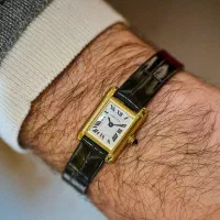 ساعت کارتیه اورجینال موتور طلا