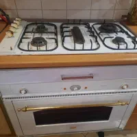 اجاق گاز رومیزی با فر ایتالیایی گریل دار