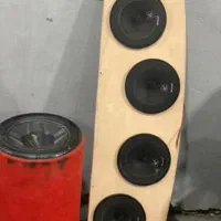 سیستم صوتی سنگین تکمیل درحد صفر|قطعات یدکی و لوازم جانبی|دهدشت, |دیوار