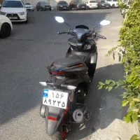 فزوشی موتور Ax سرمه ای مدل ۱۴۰۳ در حد صفر کم کارد