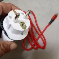 کلگی شارجر اصلی و چراغ قوه اصل