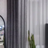 پرده پانچی|پرده، رانر، رومیزی|محمدشهر, همایون ویلا|دیوار