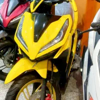 موتور طرح کلیک زرد خوشگل قناری