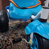 سه چرخه کودک سیسمونی|اسباب‌بازی بچه|قم, سرحوض|دیوار