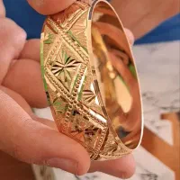 تکپوش طلا روس 100% مشابه طلا کادو روز زن