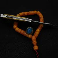 ++ چاقو جیبی ضامندار دست ساز ++|کلکسیون اشیاء عتیقه|رامهرمز, |دیوار