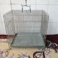 باسلام قفس تروتمیز کف فلزی