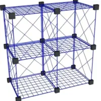 قفسه مشبک|کتابخانه، شلف، قفسههای دیواری|محمدشهر, محمدشهر|دیوار