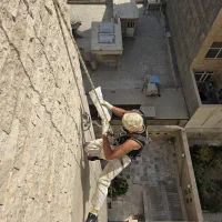 پیچ و رولپلاک نماشویی عایق ابندی پشت بام راپل نما|خدمات پیشه و مهارت|چالوس, |دیوار