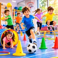 کلاس های بازی و ورزش کودکان