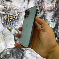 ایفون ۱۳پرو ابی در حد نو ۱۲۸گیگ تمیز|موبایل|اصفهان, مفتح|دیوار