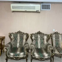 مبل ۹ نفره با چوب راش|مبلمان خانگی و میز عسلی|پاکدشت, شهرک انقلاب|دیوار