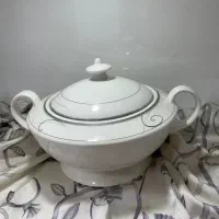 سوپ خوری ژاپن دیپلمات ساخته شده از پلاتین ۲۴ عیار|ظروف سرو و پذیرایی|تهران, جنت‌آباد جنوبی|دیوار