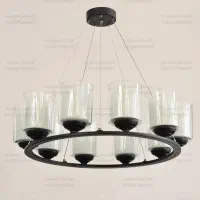 لوستر مدرن طرح غزل ده شعله پذیرایی اتاق اشپزخانه