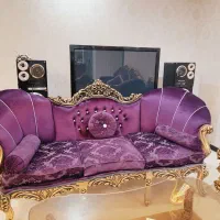 مبلمان کلاسیک ورق طلا|مبلمان خانگی و میز عسلی|محمدشهر, ولدآباد|دیوار