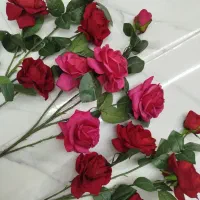 گل محمدی و ارکیده|گل مصنوعی|تبریز, |دیوار