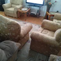 سرویس راحتی ۷ نفره|مبلمان خانگی و میز عسلی|ساری, |دیوار