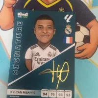 کارت امباپه امضا 2025