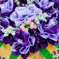 گل روبانی|گل مصنوعی|املش, |دیوار