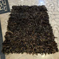 فرش چرم سایز ۲در ۱/۵ در حد نو