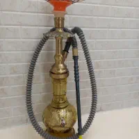 قلیان برنجی+ جاکلیدی برنجی اشانتیون