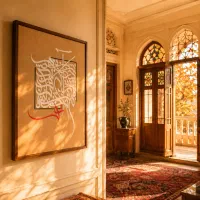 تابلو کالیگرافی،خطاشی