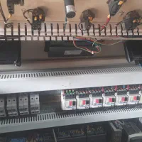 دستگاه تولید فیلتر هوا آقای اسدی و چین کن